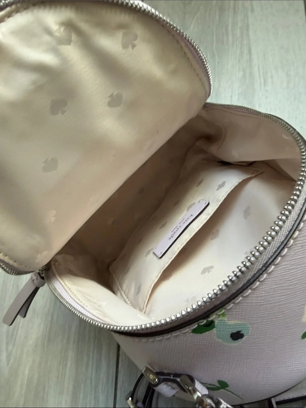 Kate Spade Wildflower Ditsy Convertible Backpack (Purple)